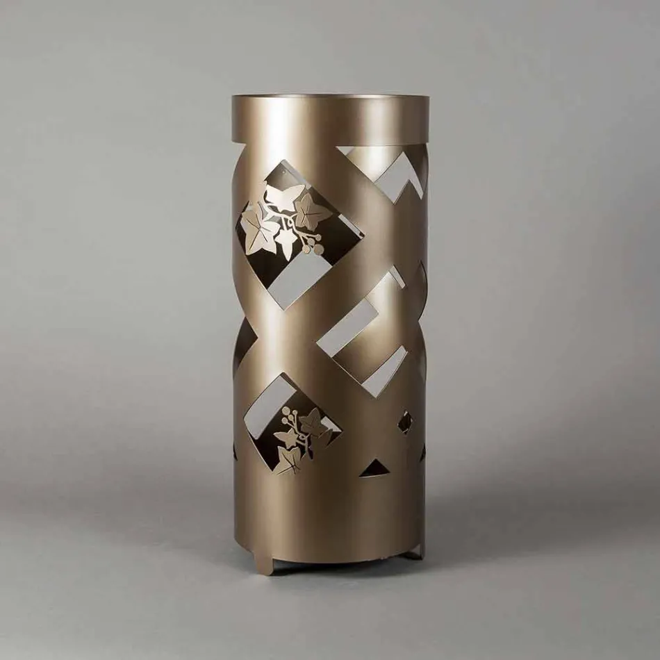 Deštník stojan v barevné železo moderního designu vyrobené v Itálii - Enrica Viadurini