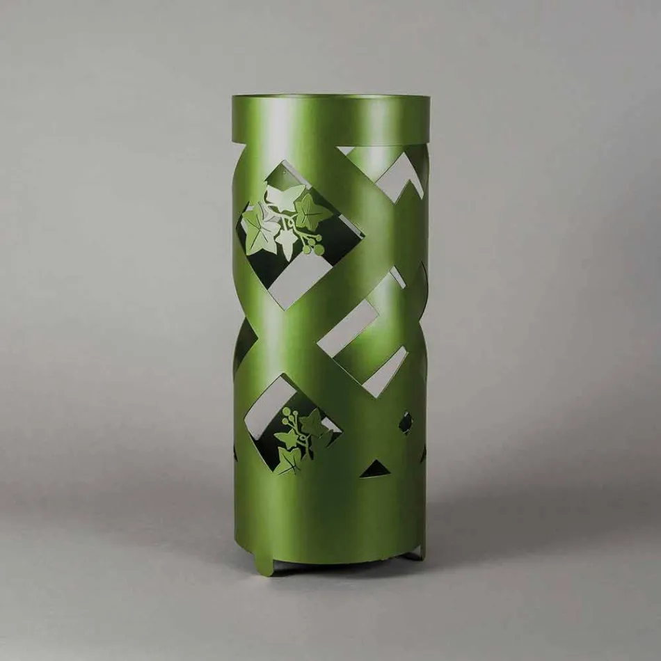 Deštník stojan v barevné železo moderního designu vyrobené v Itálii - Enrica Viadurini