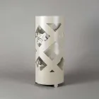 Deštník stojan v barevné železo moderního designu vyrobené v Itálii - Enrica Viadurini