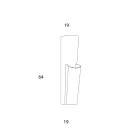 Stojan na deštníky ze zlatého a bronzového lakovaného plechu Made in Italy - Azalea Viadurini