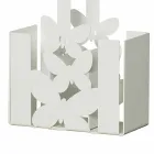 Moderní držák stolních příborů v bílé, béžové nebo slonovinové železě vyrobené v Itálii - Laida Viadurini