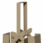 Moderní držák stolních příborů v bílé, béžové nebo slonovinové železě vyrobené v Itálii - Laida Viadurini