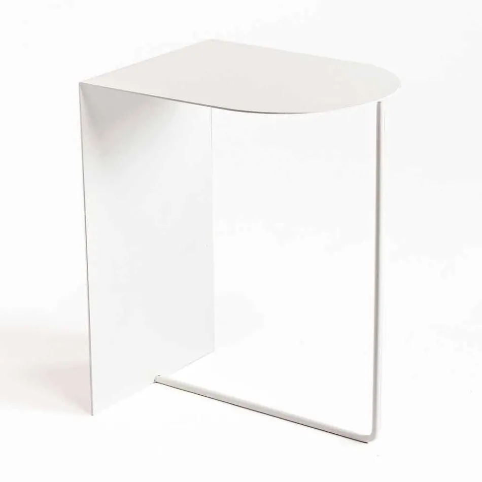 Moderní podlahový stojan na časopisy z barevné oceli vyrobený v Itálii - Marinella Viadurini