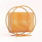 Kulatý ocelový stojan na časopisy vyrobený v Itálii - naběračka Viadurini