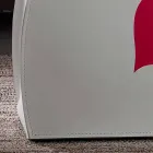 Stojan na design časopisů v kožené barvě s moderním designem Beatrice Viadurini