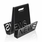 Černý nebo průhledný plexisklový designový časopis vyrobený v Itálii - Omar Viadurini