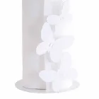 Moderní držák kuchyňské role v bílé, béžové nebo slonovinové železě Vyrobeno v Itálii - Leiden Viadurini