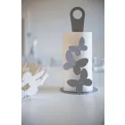 Moderní držák kuchyňské role v bílé, béžové nebo slonovinové železě Vyrobeno v Itálii - Leiden Viadurini