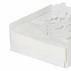 Moderní nízký květinový držák ubrousku v železné modré, bílé nebo bahenní - Marken Viadurini