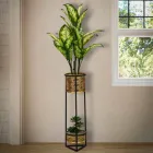 Moderní design kulatý dvojitý železný hrnec - Addie Viadurini