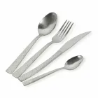 24dílný návrhář obsluhující příbory z Tortoiseshell Effect Steel - Rockpos Viadurini