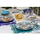 Design servírovací příbory z saténové oceli 24 kusů kompletní - fayette Viadurini