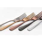 Luxusní designové ocelové příbory Vintage barevný efekt 24 kusů - tygr Viadurini