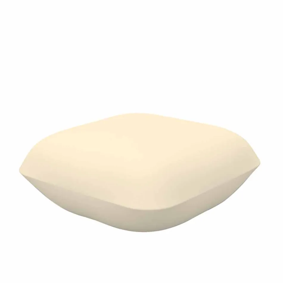 Polštář Vondom design outdoor pouf z polyethylenu. 67x67 cm Viadurini