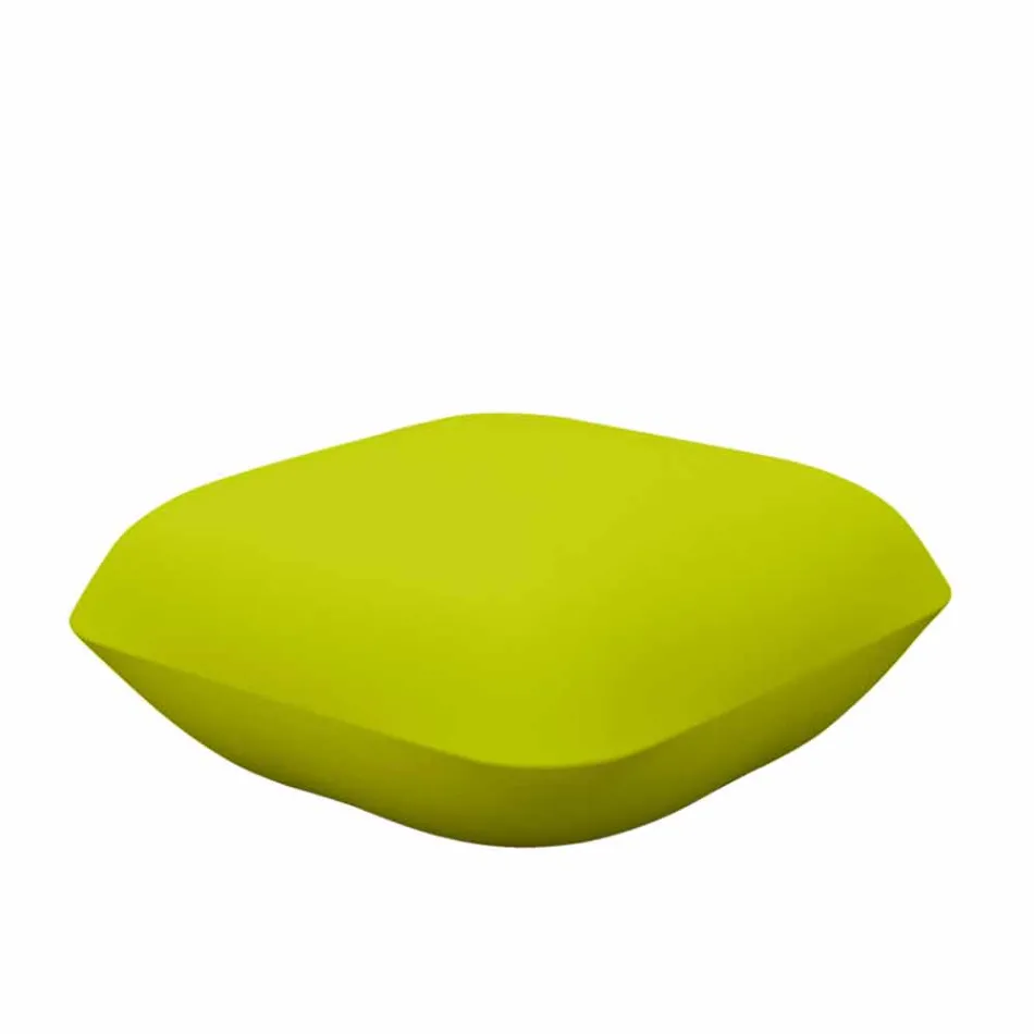 Polštář Vondom design outdoor pouf z polyethylenu. 67x67 cm Viadurini