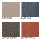 Pouf pro outdoor, z polyetylenu a textilu nebo kůže - Mara Slide Viadurini