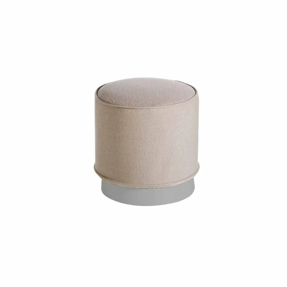 Pouf pro outdoor, z polyetylenu a textilu nebo kůže - Mara Slide Viadurini