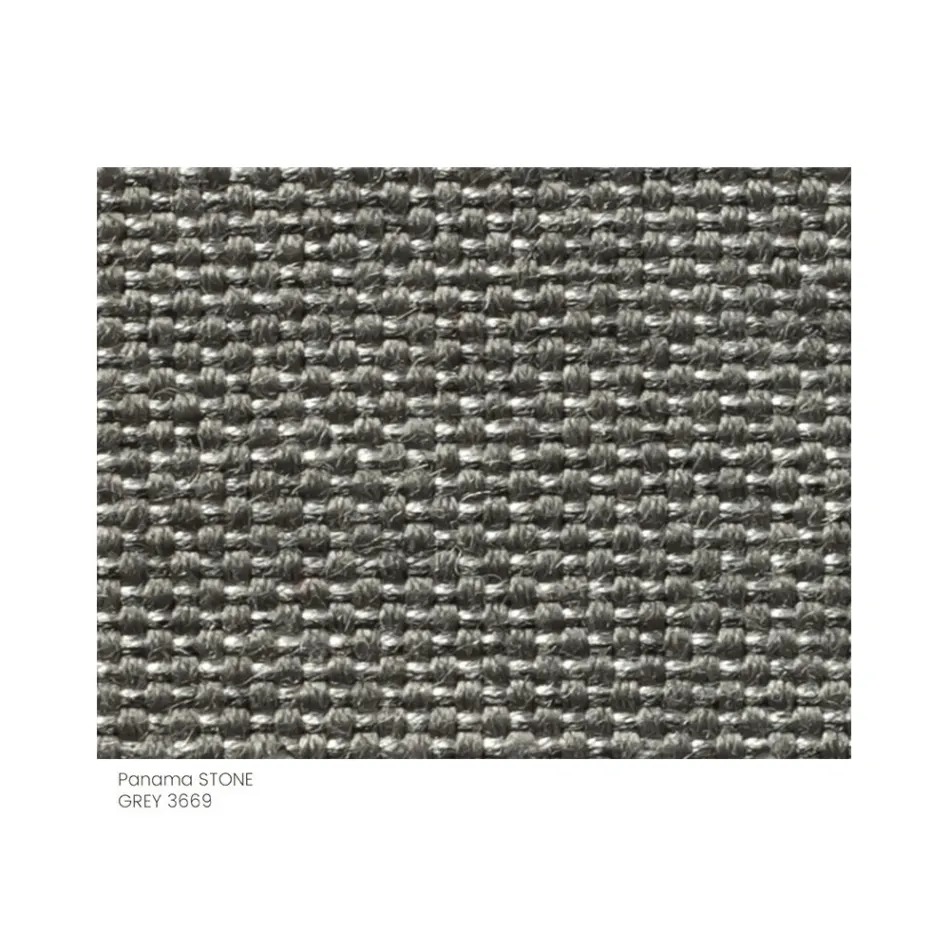 Zahradní pouf vycpaný a potažený látkou vyrobenou v Itálii - máslo Viadurini