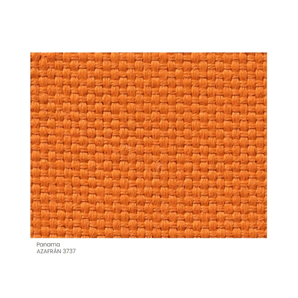 Látkový zahradní puf s kovovými nožičkami vyrobený v Itálii - máslo Viadurini