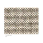 Látkový zahradní puf s kovovými nožičkami vyrobený v Itálii - máslo Viadurini