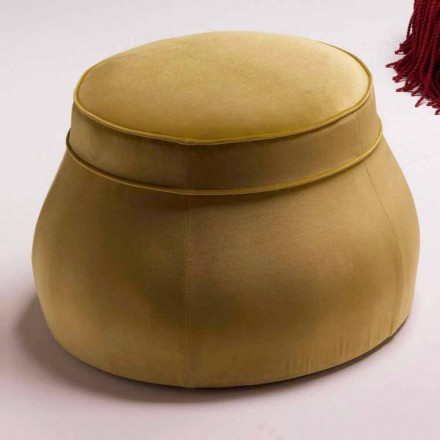 Pouf čalouněný obývací pokoj luxusní klasický italský design Simon Viadurini