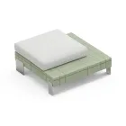 Pouf do obývacího pokoje z polyetylenu různých barev - Orbis Viadurini