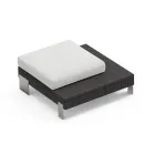 Pouf do obývacího pokoje z polyetylenu různých barev - Orbis Viadurini