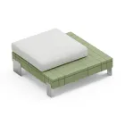 Pouf do obývacího pokoje z polyetylenu různých barev - Orbis Viadurini