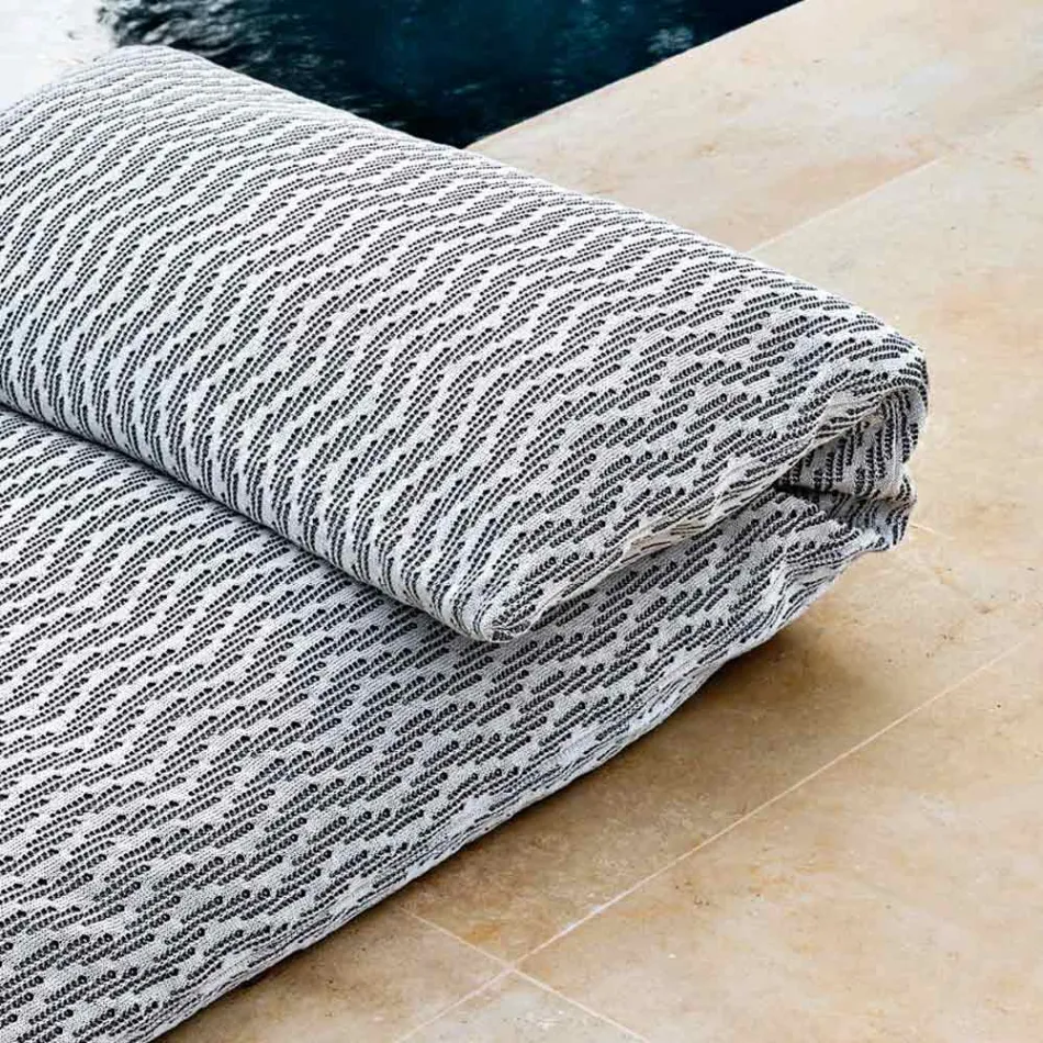 Design Single Outdoor Pouf Pouf, Vysoká kvalita Made in Italy - Emanuela Viadurini