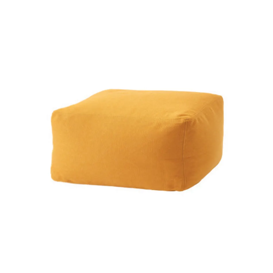 Měkký obdélníkový osmanský pouf pro vnitřní a venkovní použití v tkanině - Naemi Viadurini