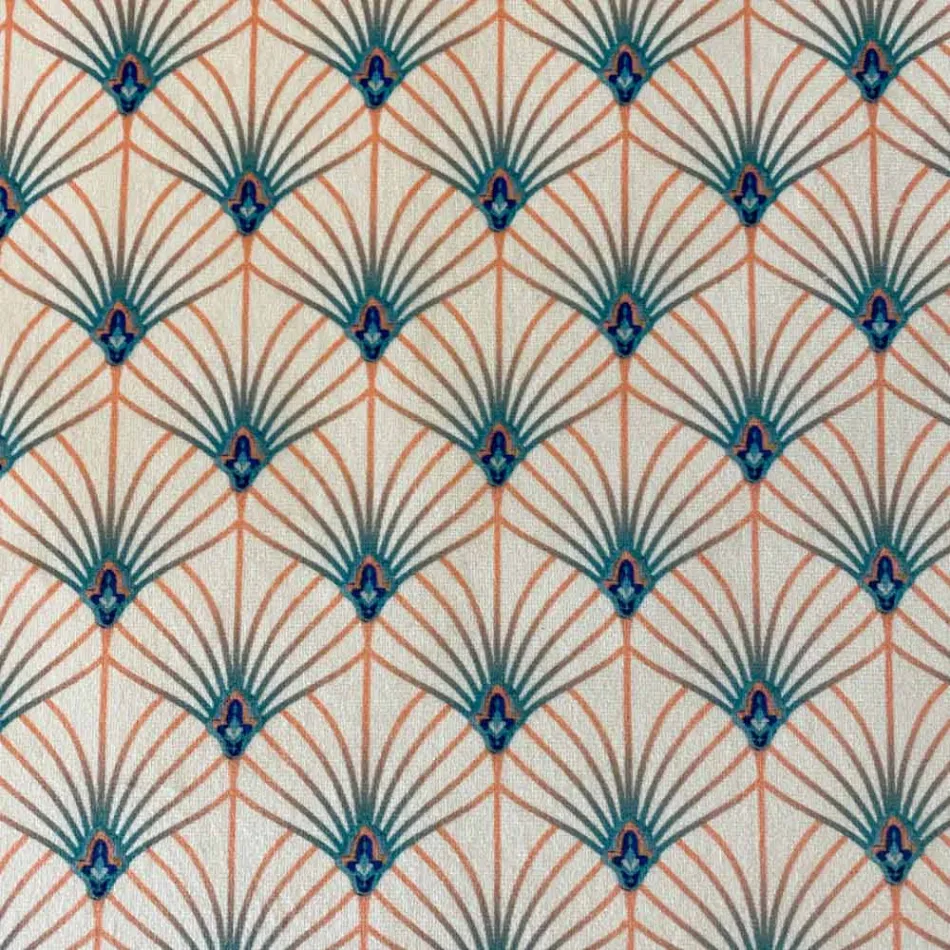 Měkký kulatý pouf do obývacího pokoje v barevném sametu 3 velikosti - Evelyne Viadurini