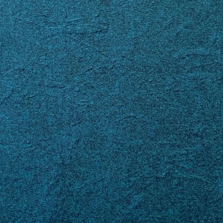 Měkký kulatý pouf do obývacího pokoje v barevném sametu 3 velikosti - Evelyne Viadurini