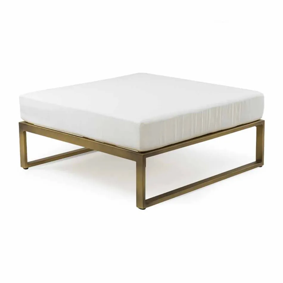 Čtvercový pouzdro na venkovní hliník 3 povrchové úpravy Luxusní design - Julie Viadurini