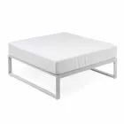 Čtvercový pouzdro na venkovní hliník 3 povrchové úpravy Luxusní design - Julie Viadurini