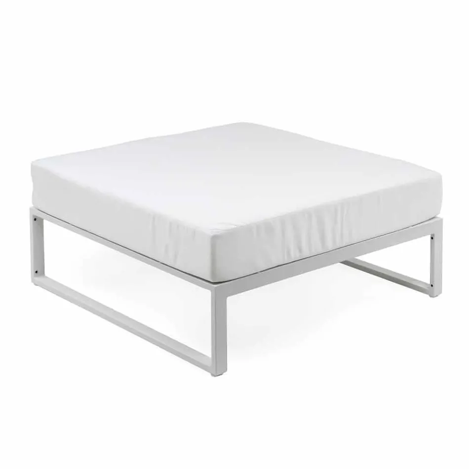 Čtvercový pouzdro na venkovní hliník 3 povrchové úpravy Luxusní design - Julie Viadurini