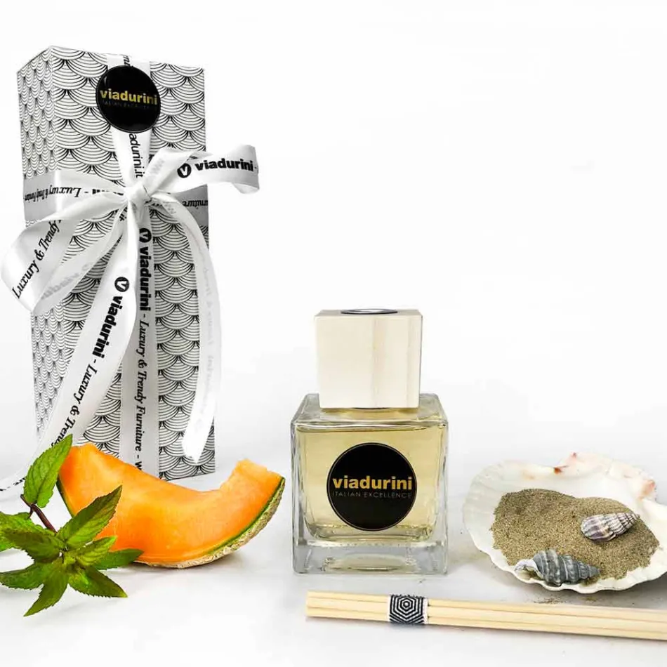 Osvěžovač vzduchu s mořskou vodou 200 ml s tyčinkami - Essenzadiportofino Viadurini