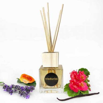 Amber Fragrance Home Osvěžovač vzduchu 200 ml s tyčinkami - Romaeterna Viadurini