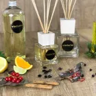 Amber Fragrance Home Osvěžovač vzduchu 200 ml s tyčinkami - Sassidimatera Viadurini