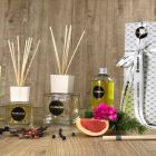 Amber Fragrance Home Osvěžovač vzduchu 500 ml s tyčinkami - Sassidimatera Viadurini