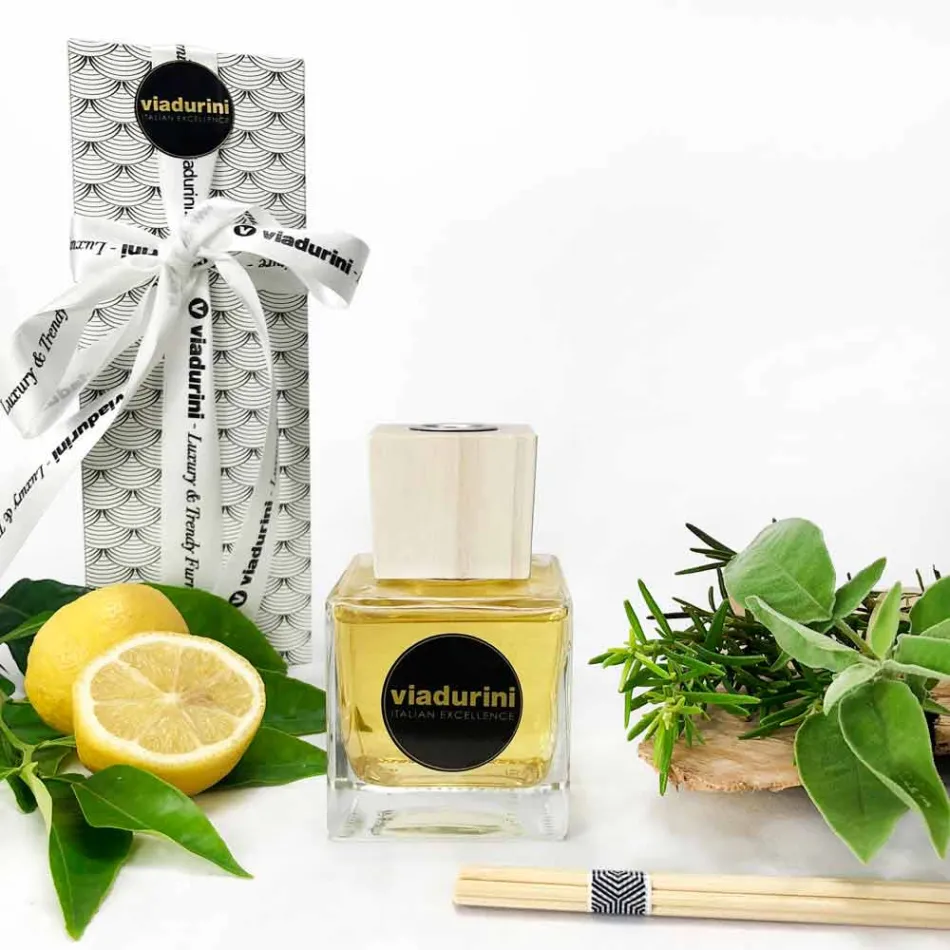 Bergamot Fragrance Home Osvěžovač vzduchu 200 ml s tyčinkami - Ladolcesicilia Viadurini