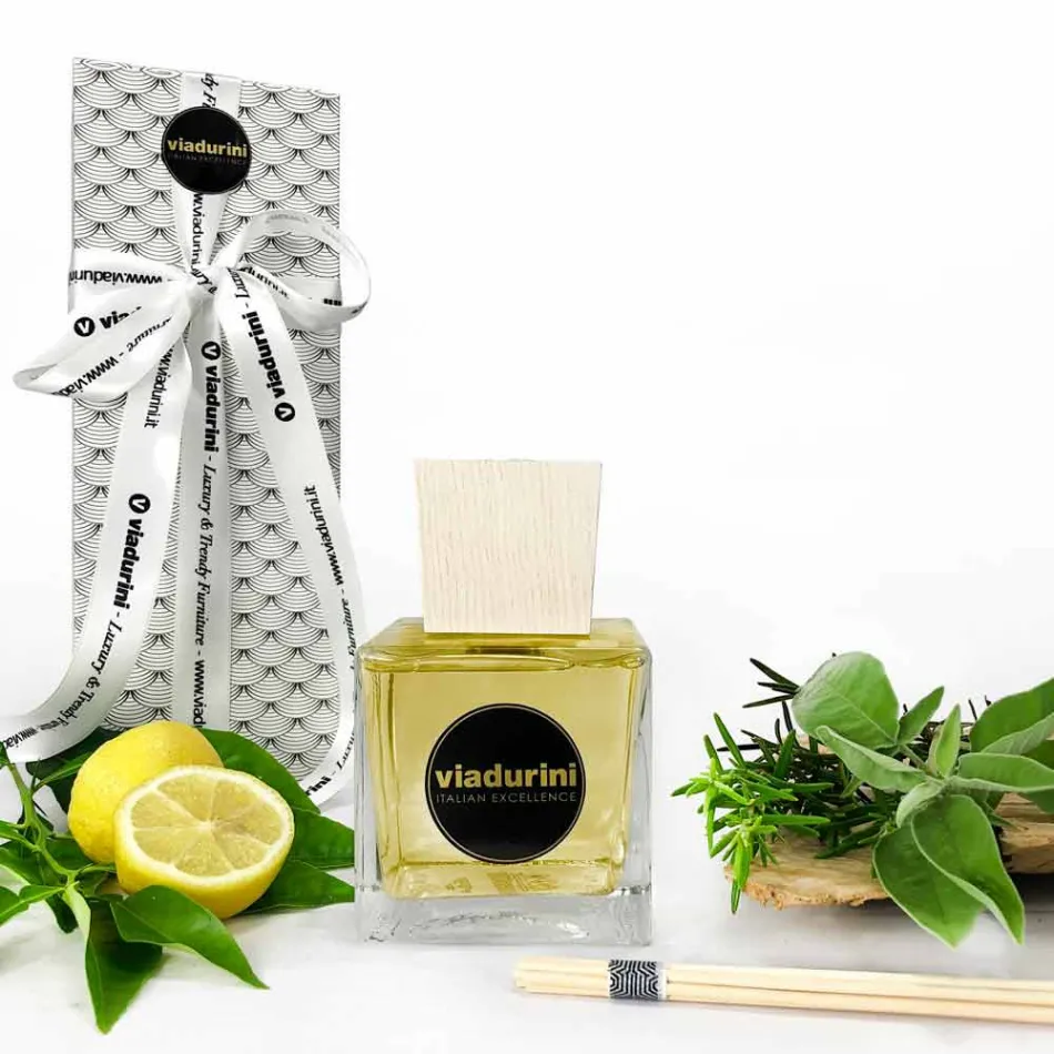Bergamot Fragrance Home Osvěžovač vzduchu 500 ml s tyčinkami - Ladolcesicilia Viadurini