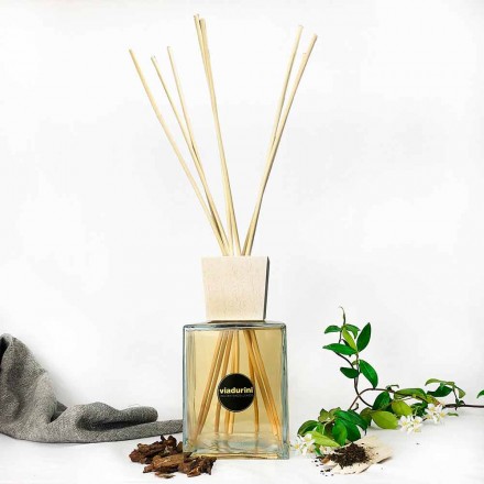 Room Fragrance Oud Wood 2.5 Lt with Sticks - Ventodisardegna Viadurini