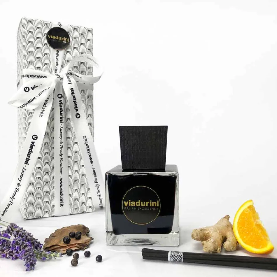 Domácí vůně Ginger Black Pepper 500 ml s tyčinkami - Viaduriniinblack Viadurini