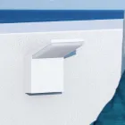 18W LED venkovní nástěnné svítidlo v bílém nebo černém hliníku - Nerea Viadurini