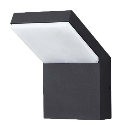 18W LED venkovní nástěnné svítidlo v bílém nebo černém hliníku - Nerea Viadurini