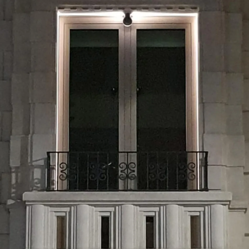 5W venkovní LED bodové světlo v hliníkově šedém provedení - Dayane Viadurini