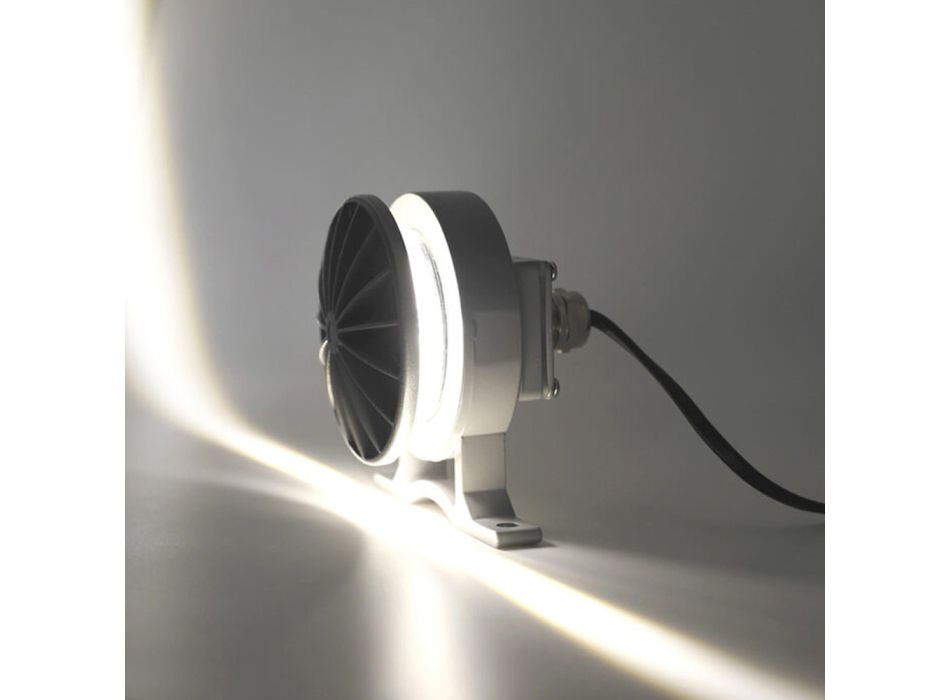 5W venkovní LED bodové světlo v hliníkově šedém provedení - Dayane Viadurini