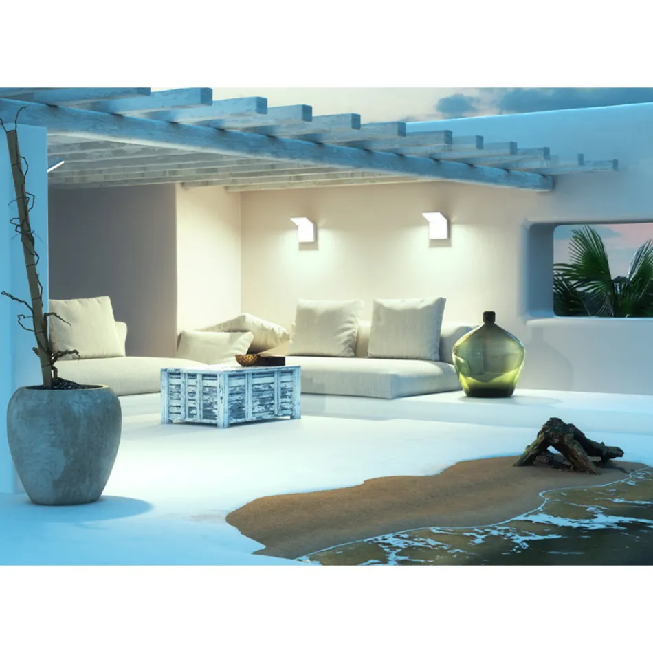 Hliníkový venkovní LED projektor s pohybovým senzorem - Nerea Viadurini