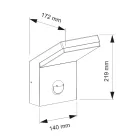 Hliníkový venkovní LED projektor s pohybovým senzorem - Nerea Viadurini