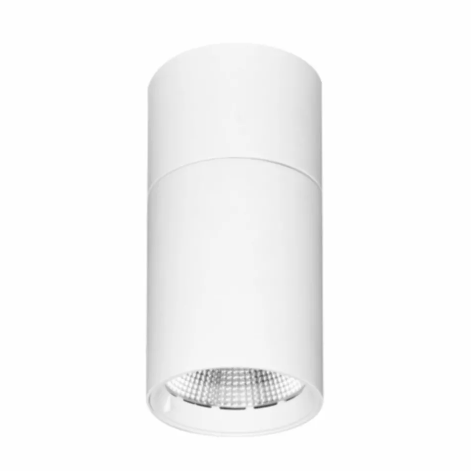 Nastavitelné LED stropní svítidlo v bílé nebo černé hliníkové - bodové Viadurini